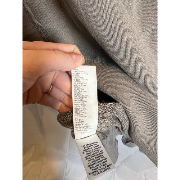 Free People We The Free Camden Sweatshirt Dolphin Small - Picture 5 of 6